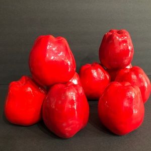 Apples Red Ceramic 3.5”.